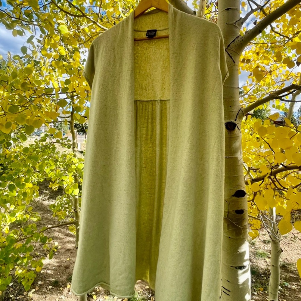 Eileen Fisher Silk/Cashmere Cardigan